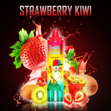 RandM Tornado 15000 – Strawberry Kiwi